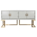 Sideboard DKD Home Decor White Metal Poplar (178 x 50 x 90 cm)