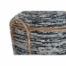 zestaw koszyków DKD Home Decor Rattan Boho (51 x 51 x 65 cm)