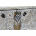 Truhlica DKD Home Decor 8424001858361 Drevo z Paulonie Biela Mosadz Mangové drevo 146 x 40 x 45 cm