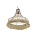 Loftslampe DKD Home Decor Natur Metal 40 W Jute (45 x 45 x 36 cm)