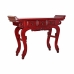 Consola DKD Home Decor Rojo Metal Madera de olmo (135 x 37 x 89 cm)