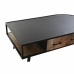 Centre Table DKD Home Decor Metal Mango wood 30 x 40 cm 130 x 70 x 46 cm