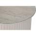 Βοηθητικό Τραπέζι Home ESPRIT Λευκό Μπεζ Ανοιχτό καφέ Μέταλλο Κεραμικά 70 x 46 x 38 cm