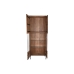 Stand Espositore DKD Home Decor 80 x 40 x 197 cm Cristallo Alluminio Acacia