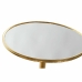 Mesa de apoio DKD Home Decor Espelho Dourado Metal (40 x 40 x 72 cm)