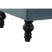 Banqueta DKD Home Decor 115 x 44 x 43 cm Azul Madeira