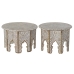 2 tabulu komplekts DKD Home Decor Dabisks 75 x 75 x 45 cm 70 x 70 x 46 cm