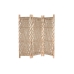 Biombo DKD Home Decor 151 x 2,5 x 183 cm Madeira de mangueira Jute