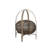 Κηροπήγιο DKD Home Decor Καφέ Φυσικό Bamboo 33 x 33 x 42 cm (2 Τεμάχια)