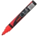 Flüssige Kreidemarker Uni-Ball PWE-5M Rot (6 Stücke)