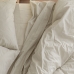 Fitted bottom sheet HappyFriday BASIC Beige 160 x 200 x 32 cm