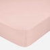 Sovitettu pohja-arkki HappyFriday BASIC Vaaleanpunainen 90 x 200 x 32 cm