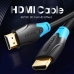 Kabel HDMI Vention Czarny Czarny/Niebieski 1,5 m