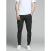 Calças Jack & Jones JPSTPAUL JJFLAKE CARGO NOOS 12139912 Preto