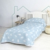 Sprei HappyFriday BASIC KIDS Blauw 180 x 260 cm