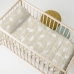 Couvre-lit HappyFriday BASIC KIDS Beige 100 x 130 cm Cale Lit de bébé