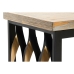 Set di 2 tavoli Home ESPRIT Legno Metallo 64 x 34 x 65 cm