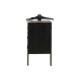 Cómoda Home ESPRIT Castanho Preto Ferro Madeira de mangueira Mota Loft Desgastado 100 x 68 x 105 cm