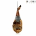 Set of Iberian Acorn-Fed Ham Shoulder and Ham Holder Delizius Deluxe