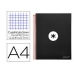 Notebook Antartik KD86 Black A4 120 Sheets