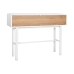 Console Home ESPRIT Giallo Bianco Legno MDF 120 x 35 x 90 cm