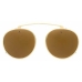 Unisex solbriller med klips Vuarnet VD190300022121
