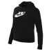 Sieviešu Sporta Krekls ar Kapuci Nike FLC GX STD PO HDY DQ5775 010 Melns