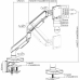 Настольная подставка для экрана Oplite MT49