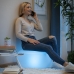 Siège gonflable avec LED multicolore et télécommande Pulight InnovaGoods