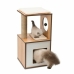 Kradsetræ til katte Vesper V-Box Brun Træ MDF 37 x 37 x 72,5 cm