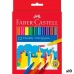 Markør-sett Faber-Castell Flerfarget (10 enheter)