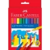 Ensemble de Marqueurs Faber-Castell Multicouleur (10 Unités)