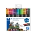 Conjunto de Canetas de Feltro Staedtler 3187 Multicolor (36 Peças)