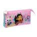 Astuccio Scuola Gabby's Dollhouse 22 x 12 x 3 cm