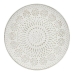 Mesa de apoio Mandala 40 x 39 x 40 cm Madeira Castanho Branco