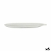 Vassoio Bianco Legno MDF Foglia della pianta 49 x 2,7 x 17,3 cm Decorazione (6 Unità)