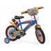 Kinderfiets Toimsa Hotwheels Blauw