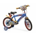 Kinderfiets Toimsa Hotwheels Blauw