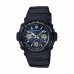 Miesten rannekellot Casio G-Shock AWG-M100SB-2AER Musta