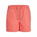 Calção de Banho Homem Jack & Jones Double Logo Coral