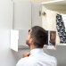 Espelho de casa de banho com luz LED e visão 360º InnovaGoods