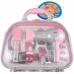 Conjunto de Cabeleireiro Infantil Klein Braun Cor de Rosa Cinzento