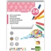 Set Flomastera Liderpapel RT07 Pisana (24 Dijelovi)