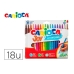 Sada fixiek Carioca 40555 Viacfarebná (18 Kusy)