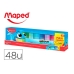 Conjunto de Canetas de Feltro Maped 845727 (48 Peças)