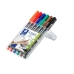 Dauermarker Staedtler 318 WP6 1 mm Schwarz Bunt