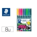 Marker-Set Staedtler 318 WP8-1 grün (8 Stücke)