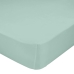 Lençol de baixo ajustável HappyFriday Basic Menta 160 x 200 x 32 cm