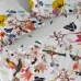 Fitted bottom sheet HappyFriday Birds of paradise Multicolour 160 x 200 x 32 cm