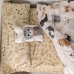 Kummiga voodilina HappyFriday Mr Fox Cats Mitmevärviline 90 x 200 x 32 cm